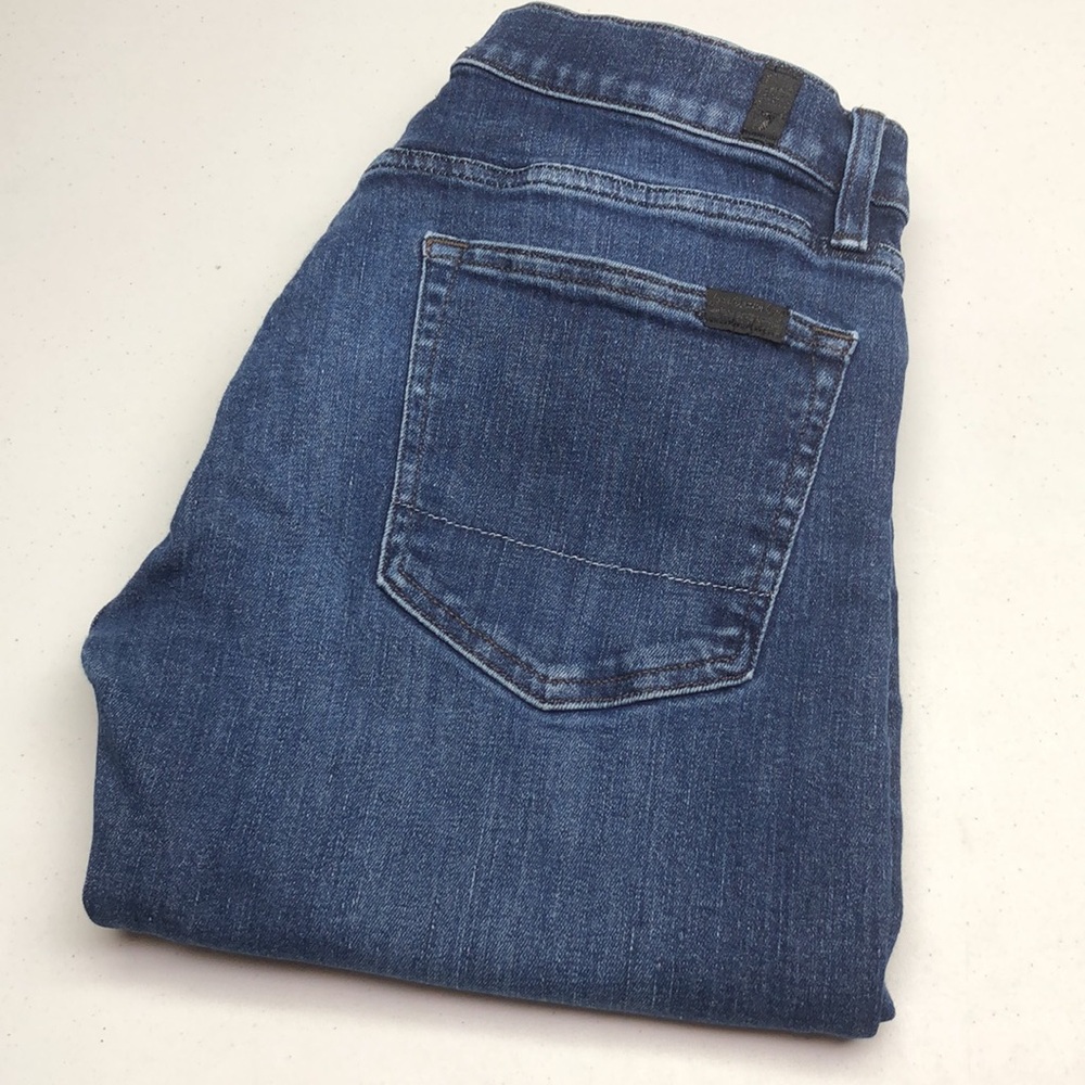 MENS 7 for ALL MANKIND THE STACKED SKINNY JEANS 33x34 ⭐️